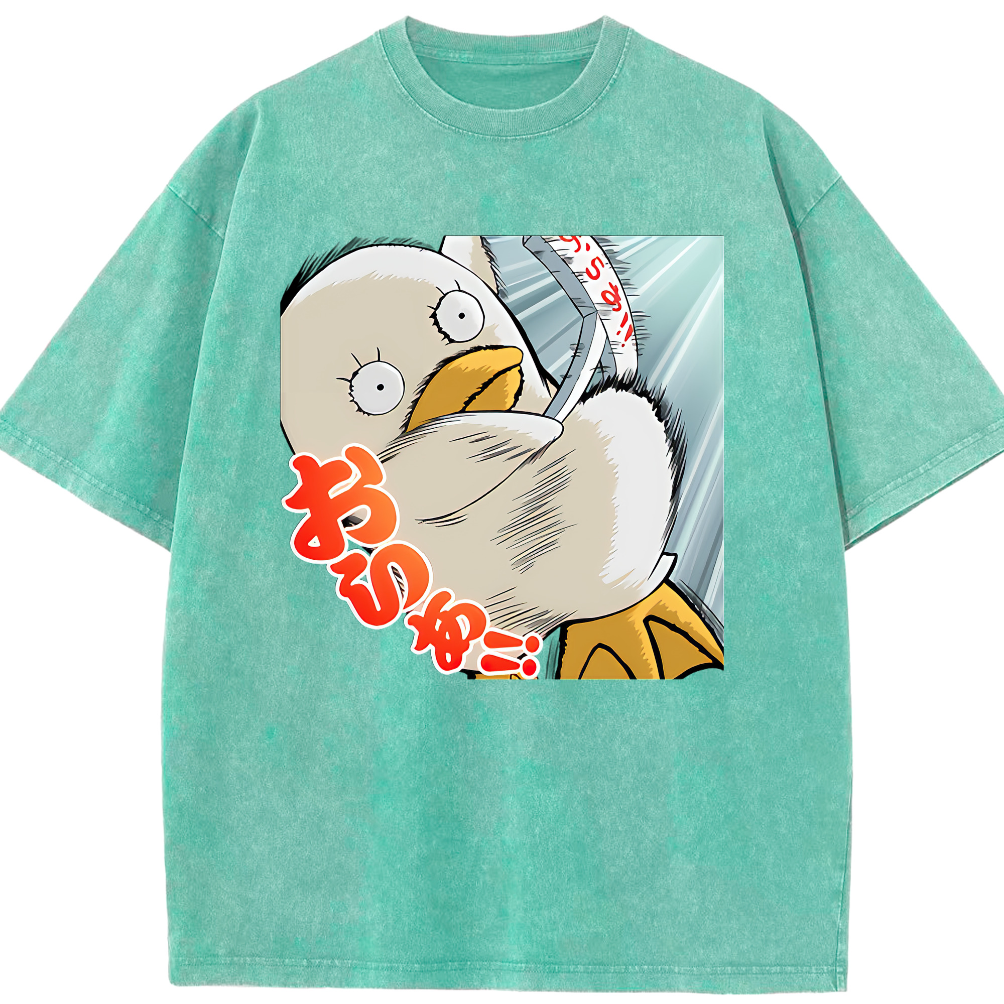 （画像用） ぎんたま 坂田銀時（さかたぎんとき） 神楽 志村新八（しむら しんぱち） GINTAMA Sakata Gintoki Kagura Shimura Shinpachi 綿100% ヴィンテージ風 半袖Tシャツ（フロントプリント）